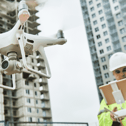 Drones are increasingly becoming a more utilized piece of construction technology