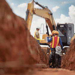 Excavation job site safety