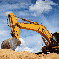 Excavation for site preparation & land improvement