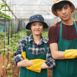 greenhouse workers