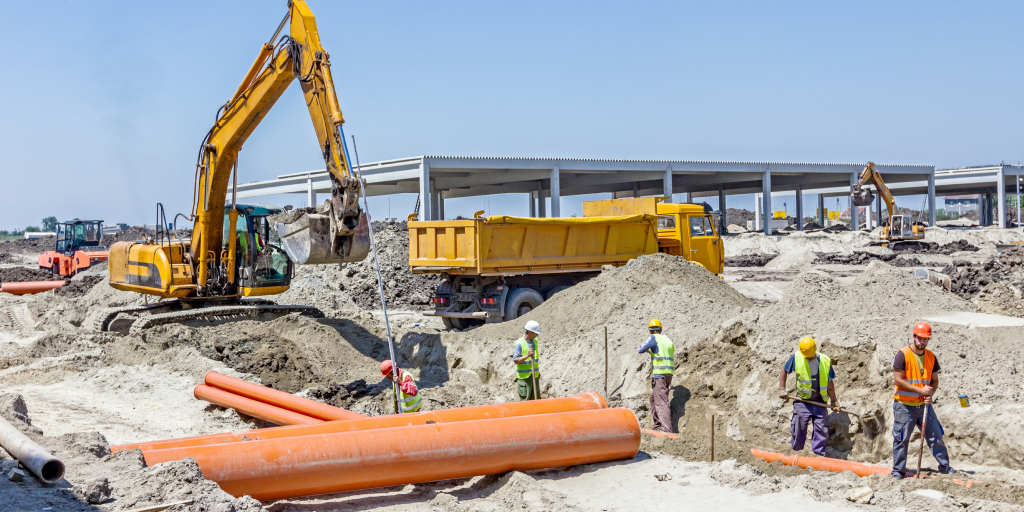 Excavation & trenching safety on a construction site